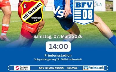 20. Spieltag Oberliga Nordost